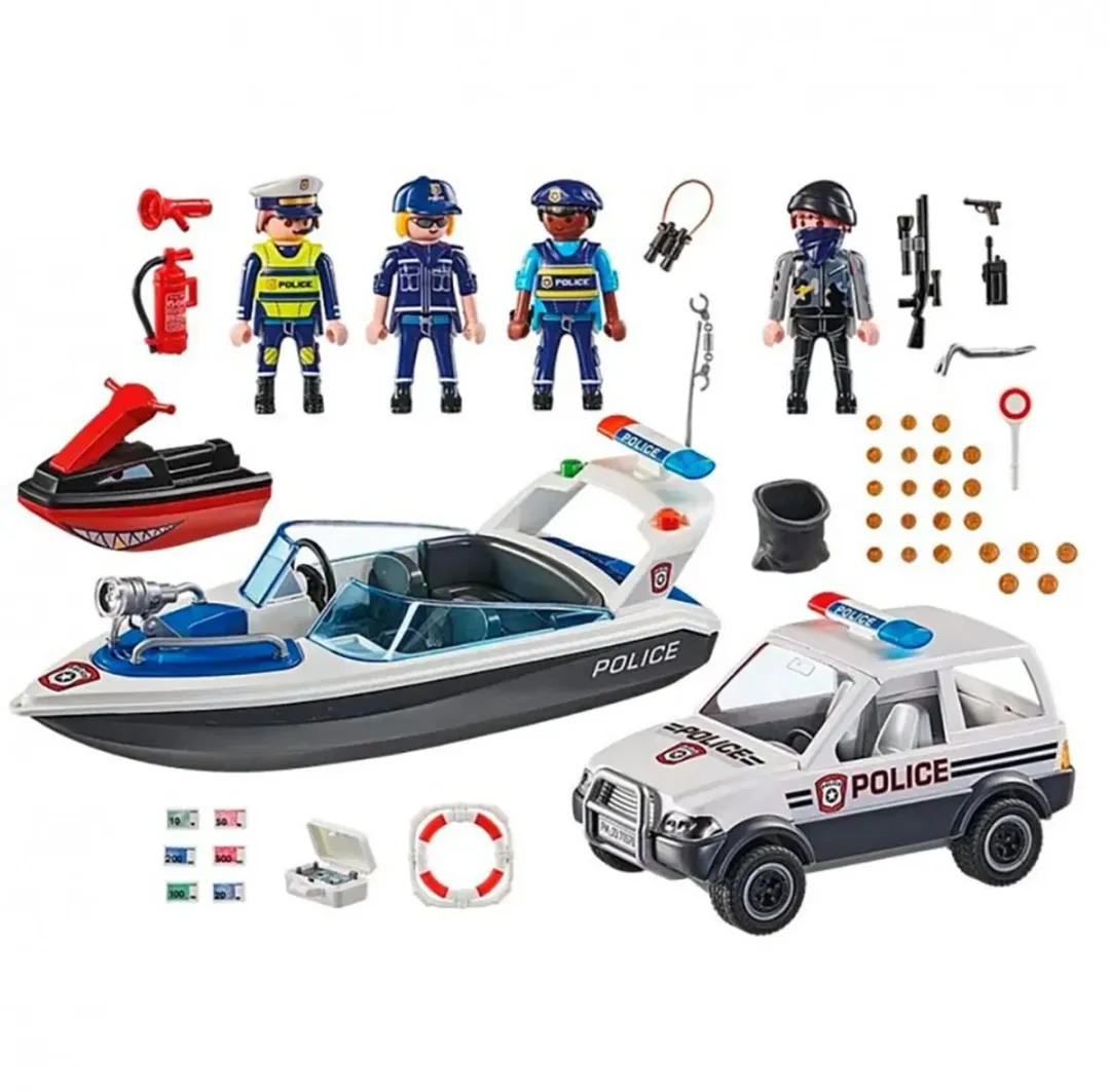 Playmobil City Action Politieachtervolging op het Water 71570