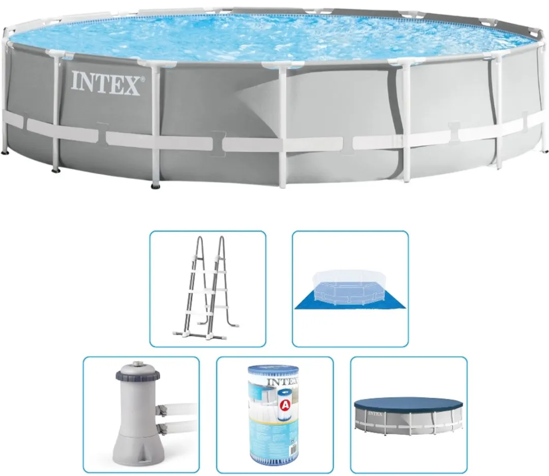 Intex Prism Frame 26724GN Zwembad 457x107cm