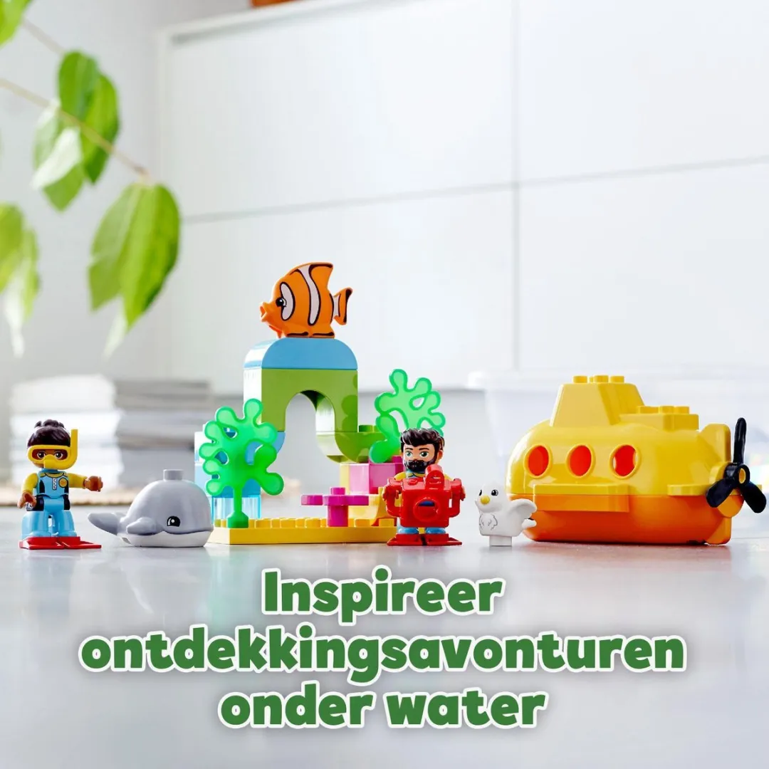 LEGO Submarine Adventure 24-delig - 2 Minifiguren - Kleurenmix