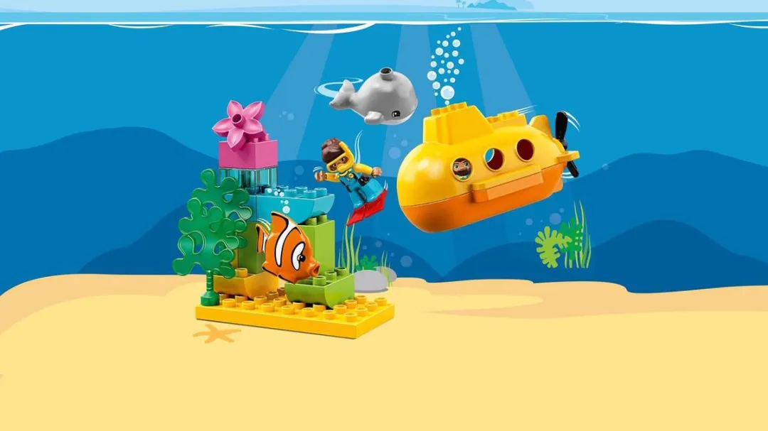 LEGO Submarine Adventure 24-delig - 2 Minifiguren - Kleurenmix