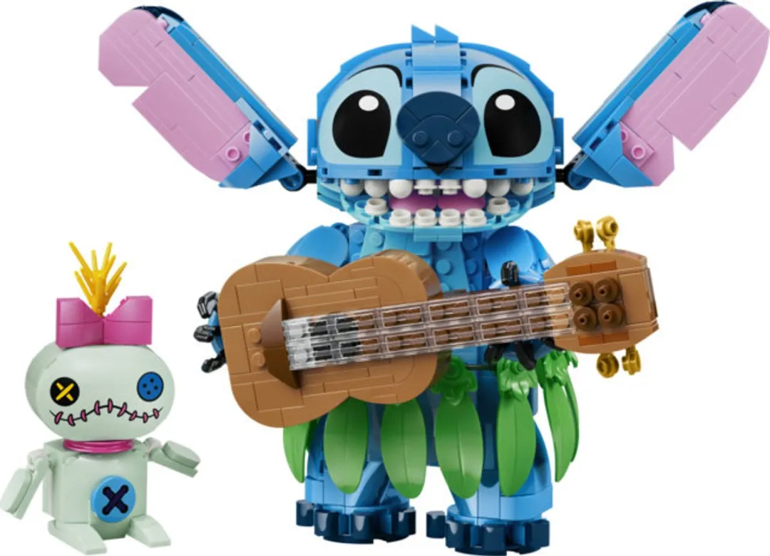 LEGO Disney Stitch en Scrump 43296 Bouwset - 713 Stukken - Multicolor