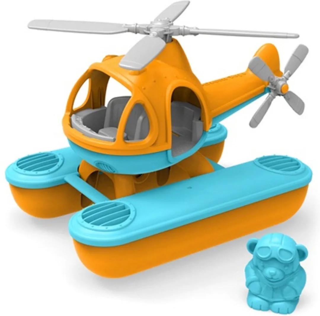 Green Toys Waterhelikopter GTSECB1063 - Blauw/Oranje