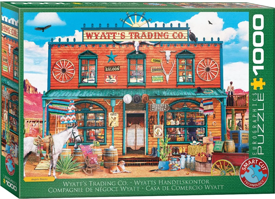 Eurographics Westerse Kruideniers Winkel Leann Kate Legpuzzel 1000 Stuks - MPN eu6000-6065