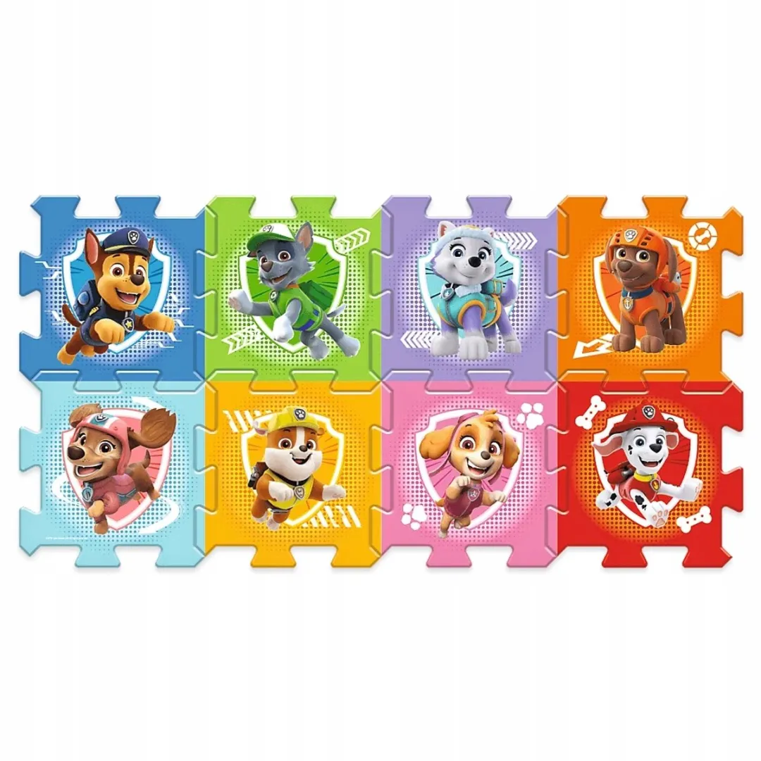 Trefl Paw Patrol Schuim Puzzel Blauw/ Groen/ Wit