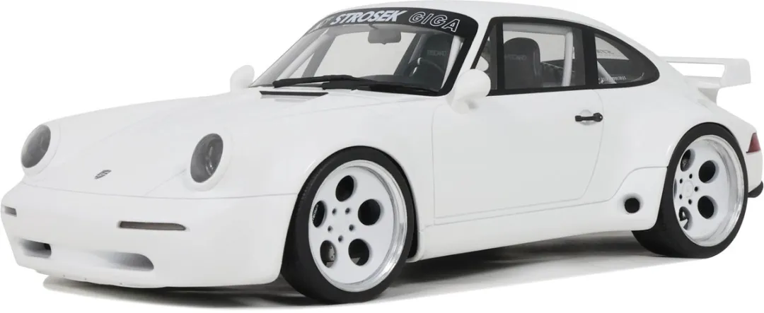 Porsche Strosek Giga GT525 Modelauto - Wit - afbeelding 6 van 6