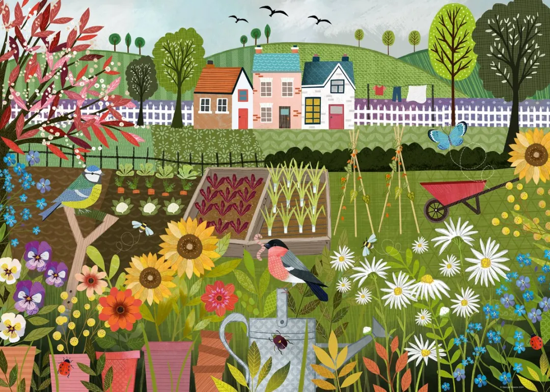 Ravensburger Garden Allotment Puzzel 1000 Stuks
