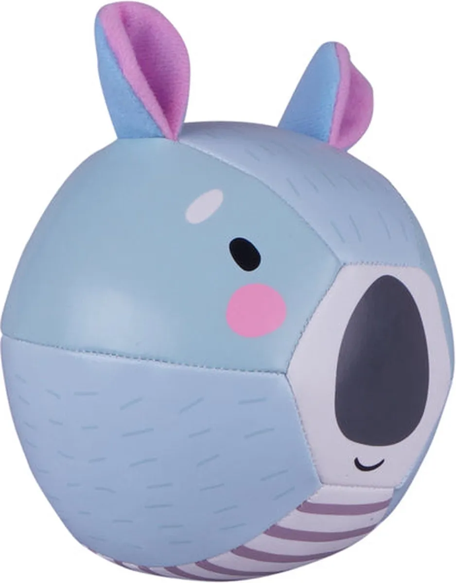 Barbo Toys Bobo Zachte Bal Koala - Blauw/Roze