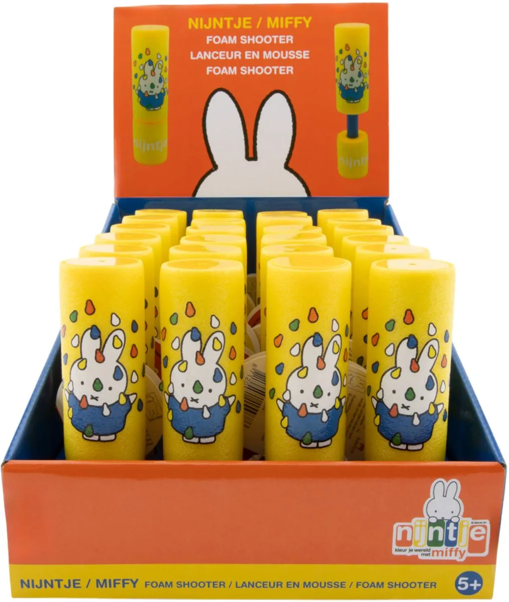 Rubo Toys Nijntje Foam Shooter 15cm - Meerkleurig