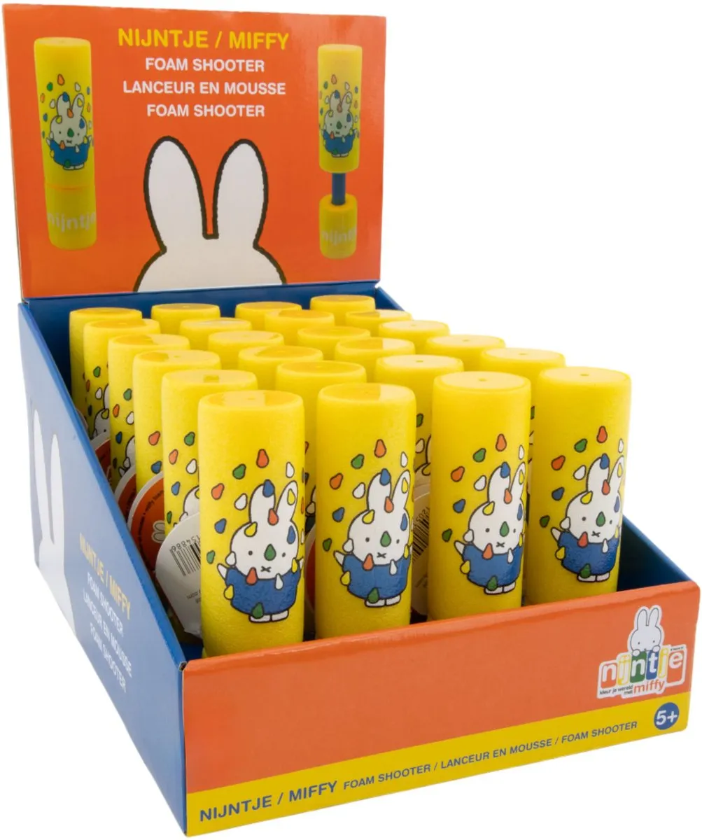 Rubo Toys Nijntje Foam Shooter 15cm - Meerkleurig