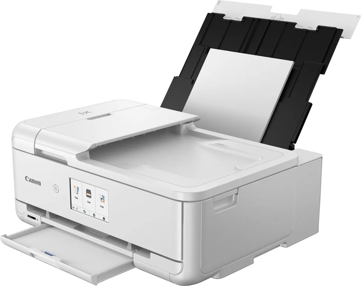 Canon PIXMA TS9551CA All-in-One Inkjetprinter - 5 Kleuren - Zwart