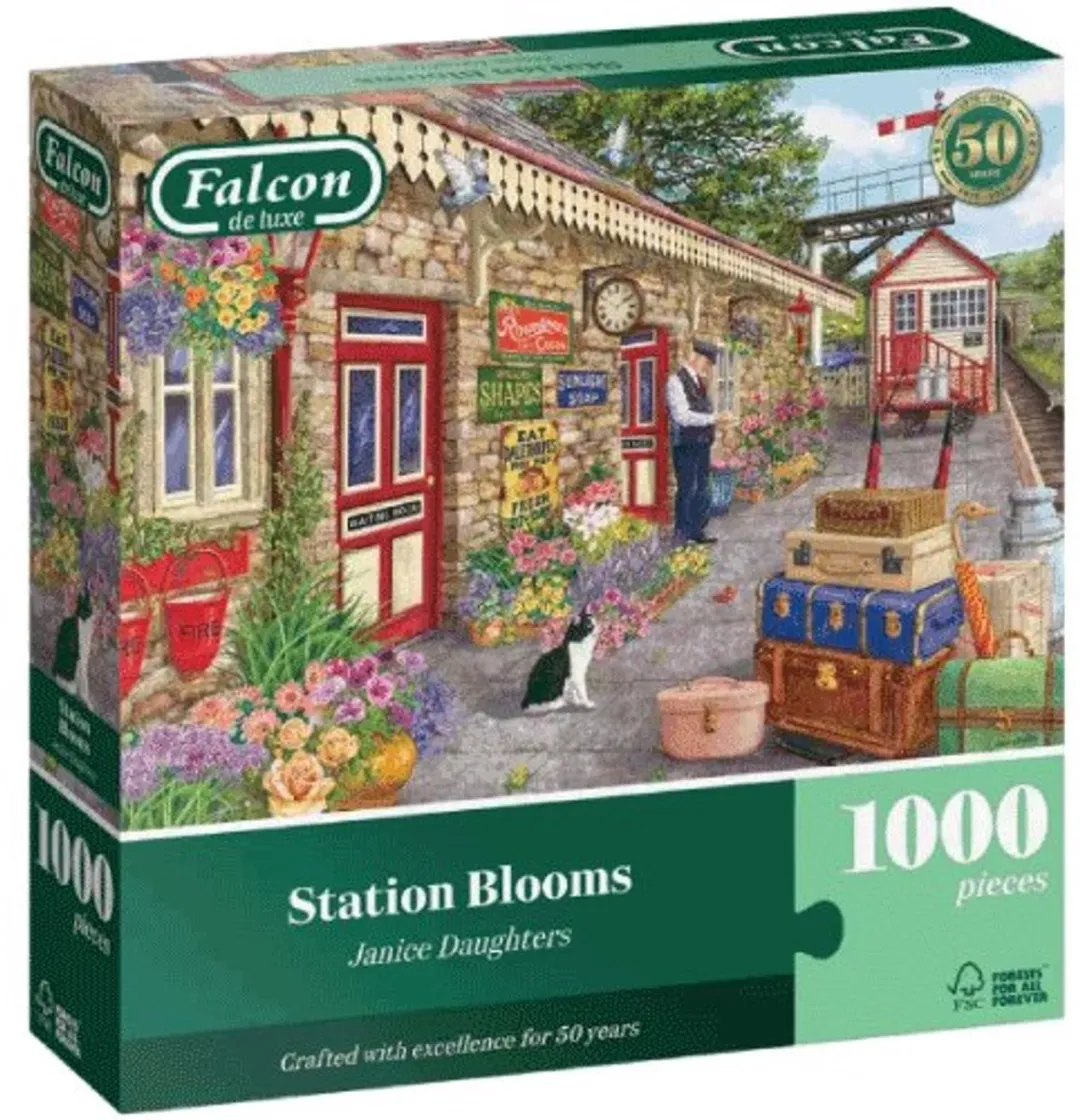 Jumbo Falcon Station Blooms Legpuzzel 1000 Stuks