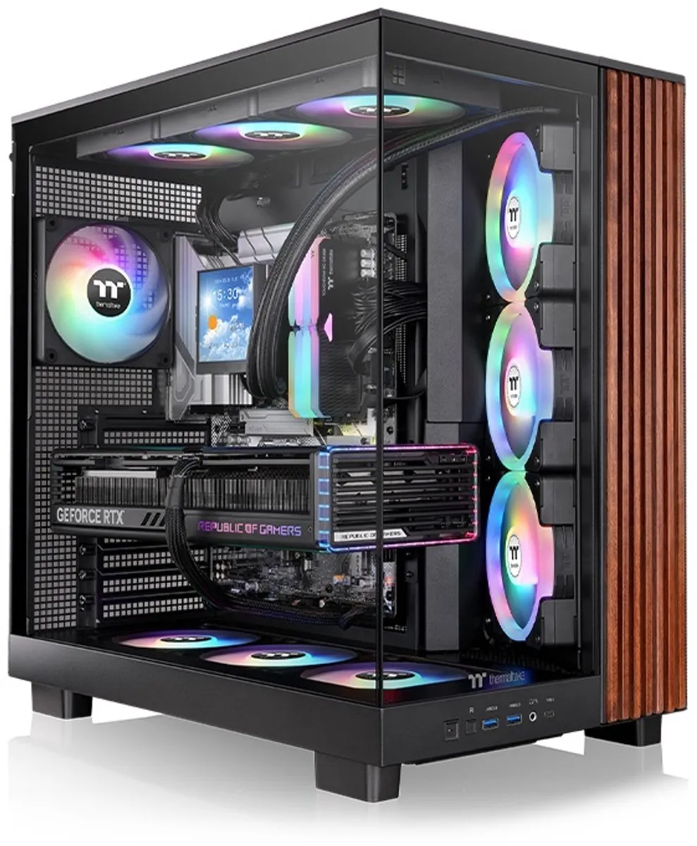Thermaltake View 380 XL WS ARGB Midi Tower - Zwart