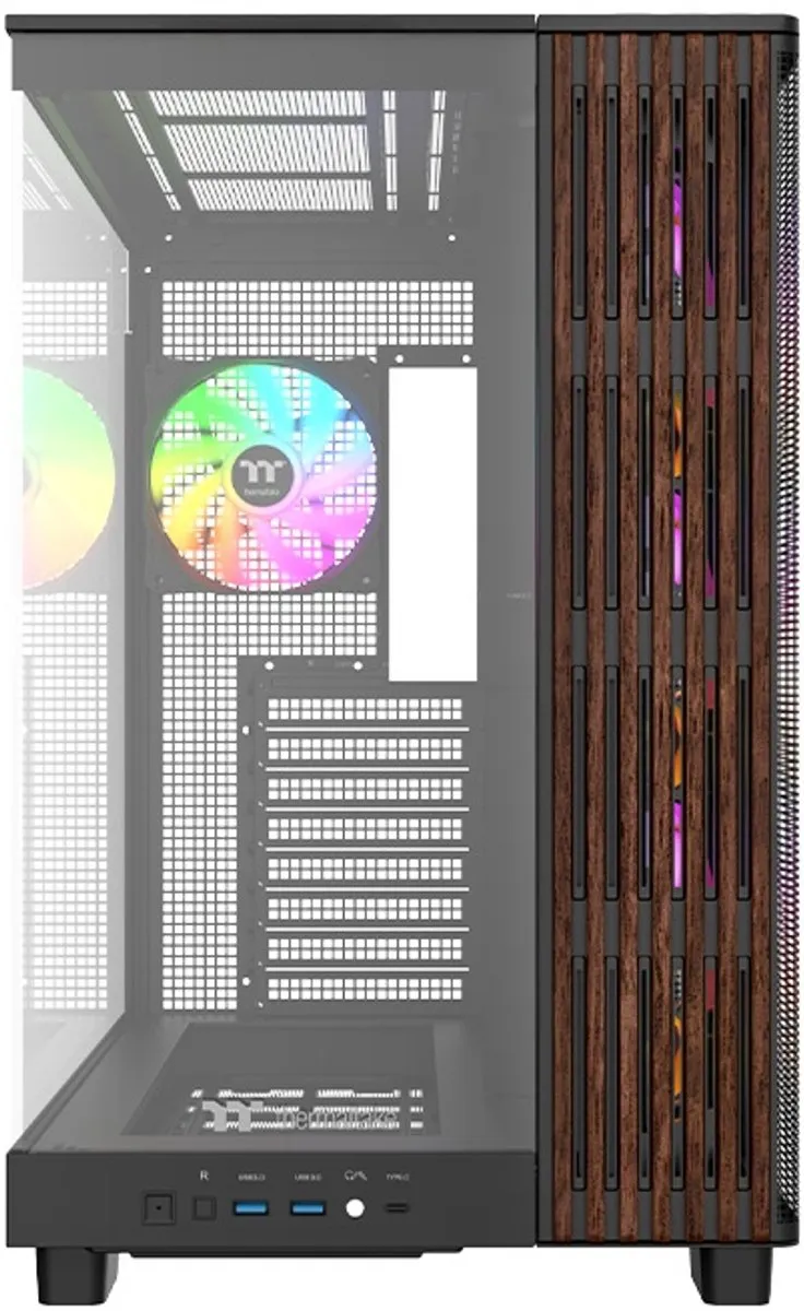 Thermaltake View 380 XL WS ARGB Midi Tower - Zwart - afbeelding 6 van 6