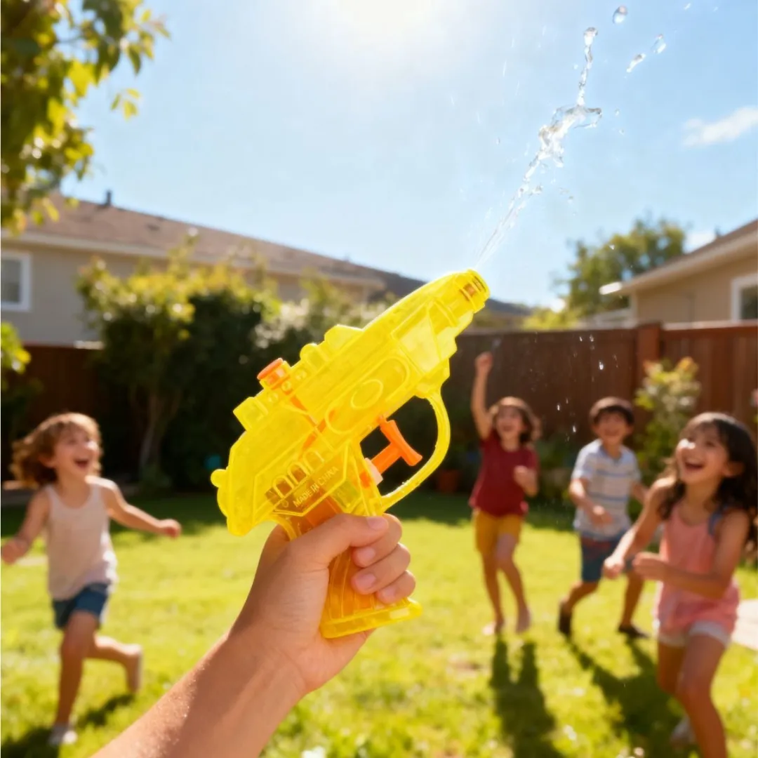 Eddy Toys Waterpistool Set 2 Stuks - 11,5 cm Meerkleurig