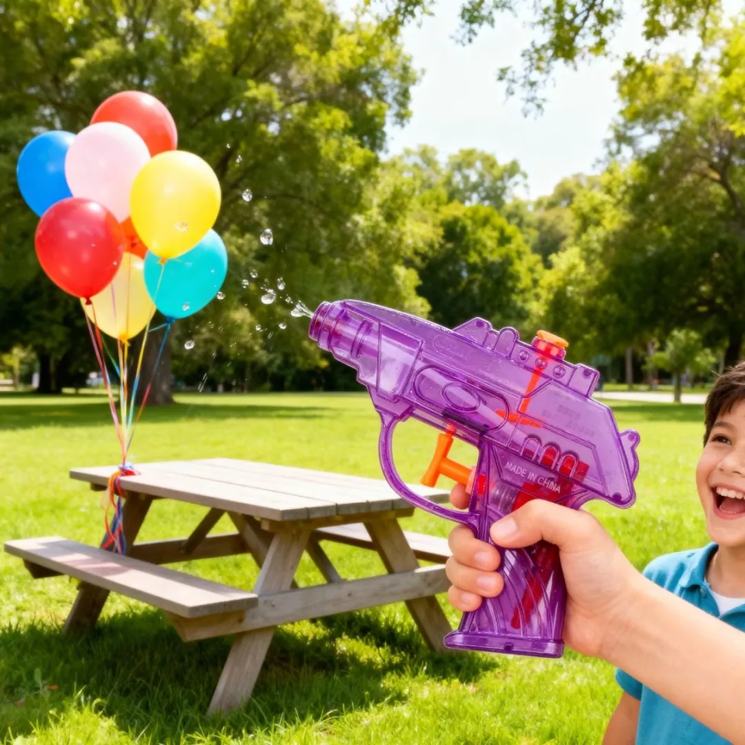 Eddy Toys Waterpistool Set 2 Stuks - 11,5 cm Meerkleurig