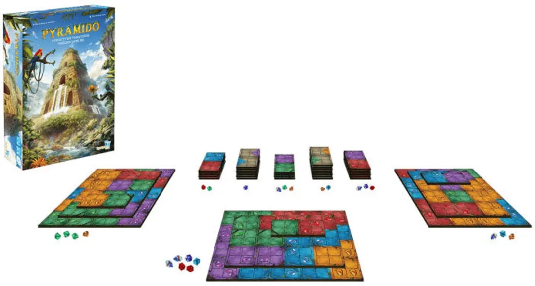 White Goblin Games Pyramido Verloren Schatten - 2-6 Spelers