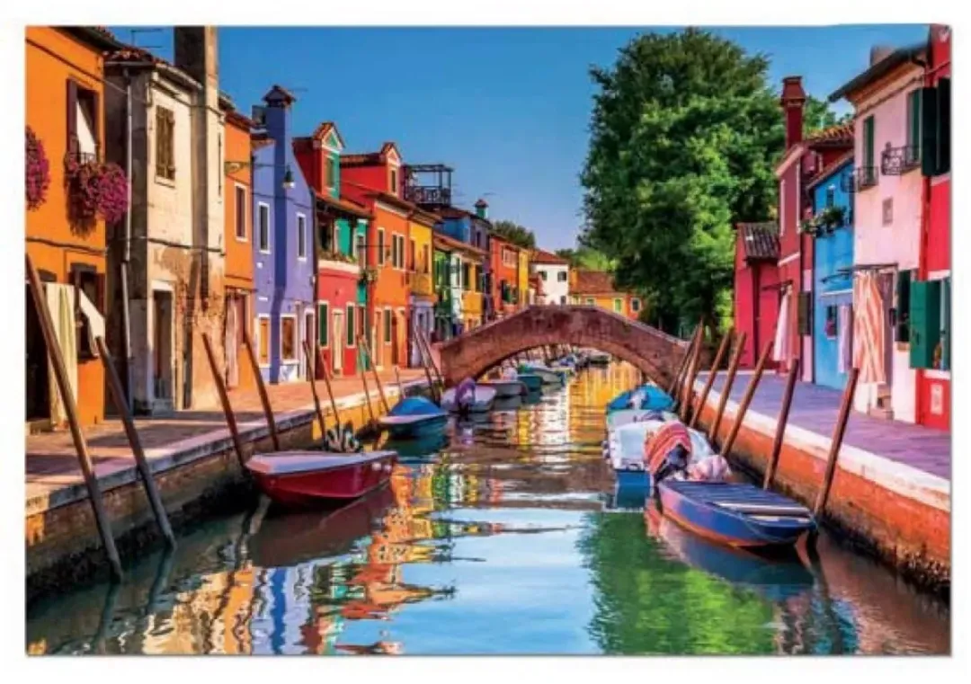 Educa Burano Italië Legpuzzel 3000 Stuks - Meerkleurig
