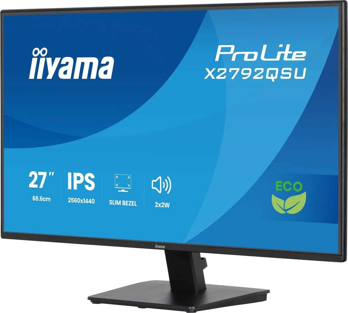 iiyama ProLite X2792QSU-B1 Monitor 27" QHD IPS - Zwart