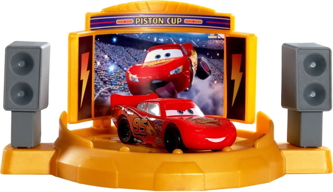 Mattel Disney Pixar Cars Piston Cup Lanceerspeelset JDJ02 - Meerkleurig