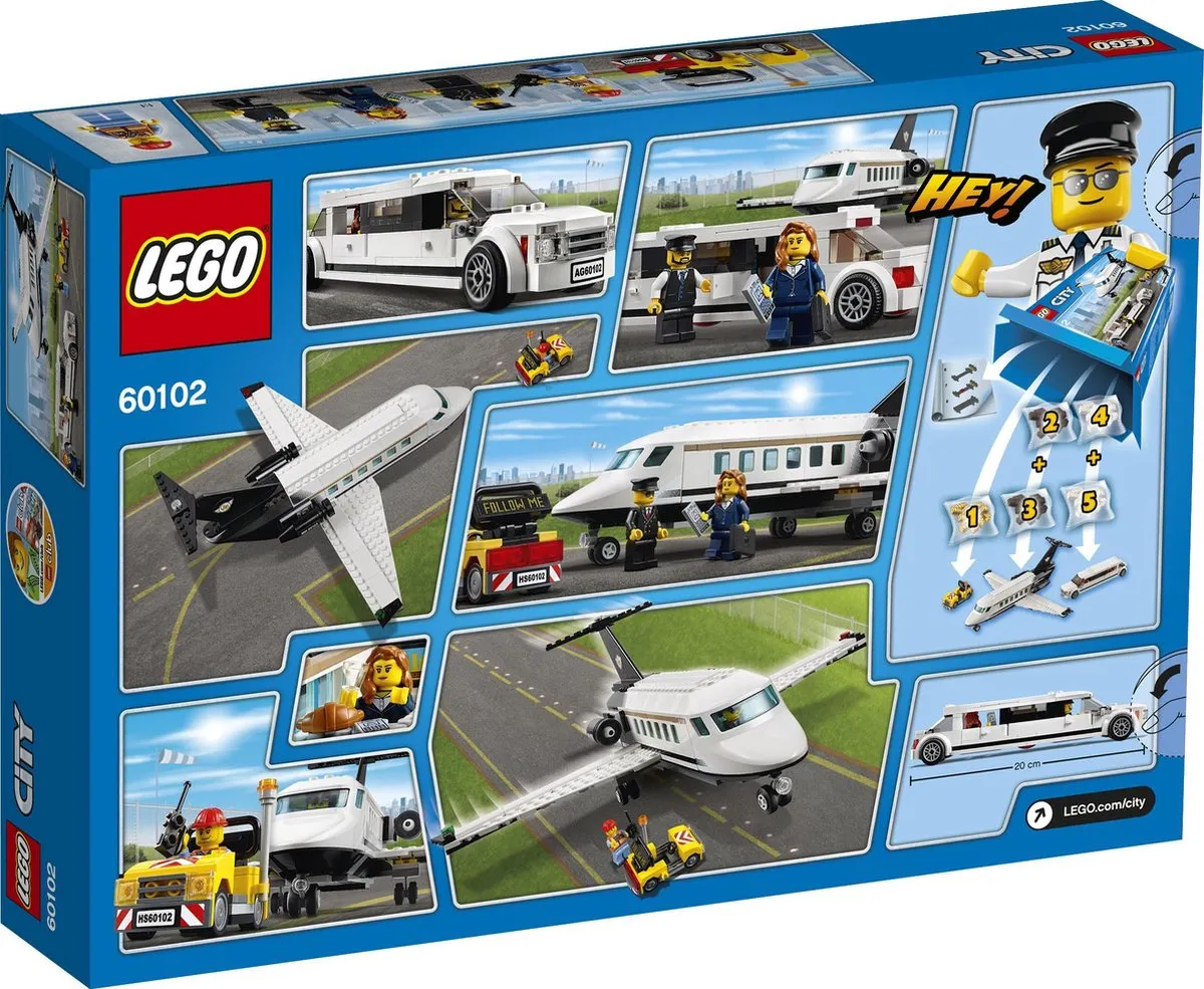 LEGO City VIP Service Vliegveld 60102 - 364 Stukken - afbeelding 2 van 6