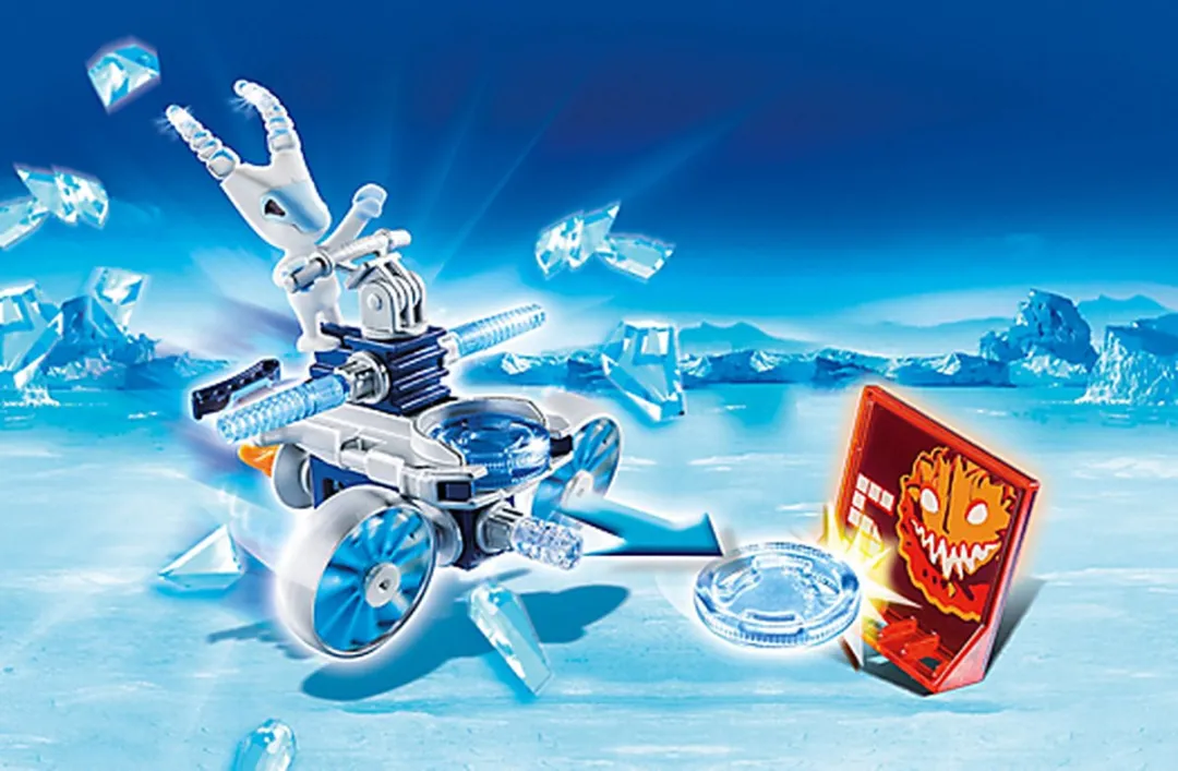 Playmobil Frosty Disc-Shooter 6832 - Blauw