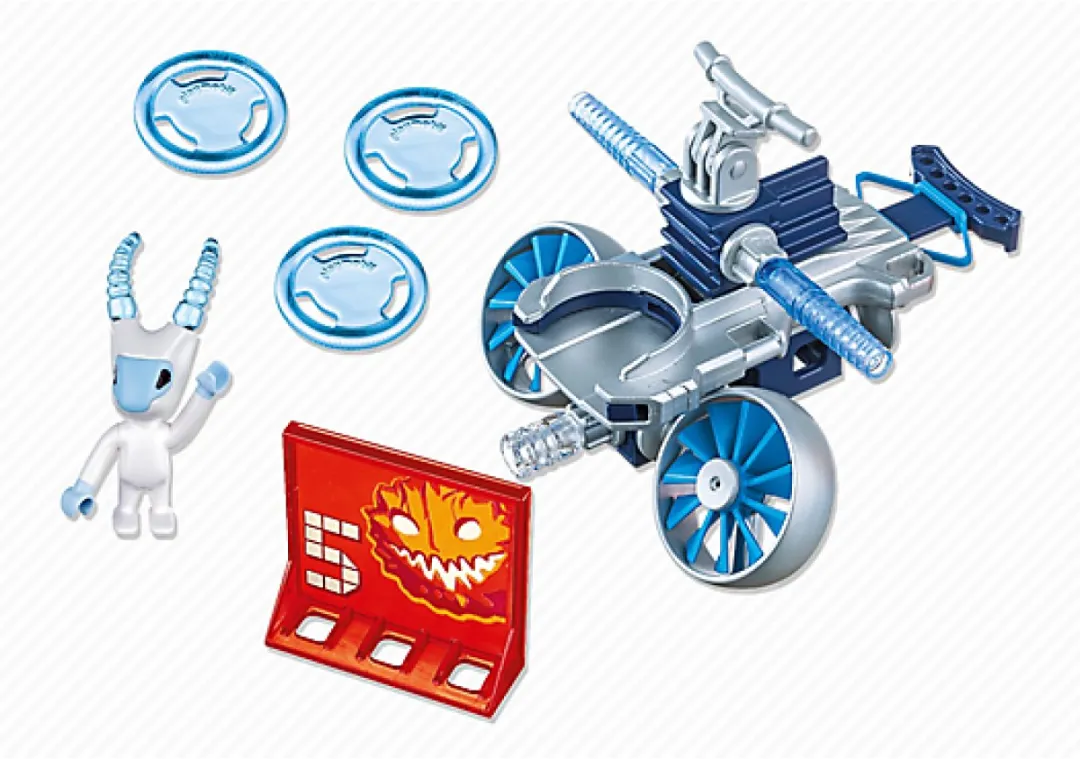 Playmobil Frosty Disc-Shooter 6832 - Blauw