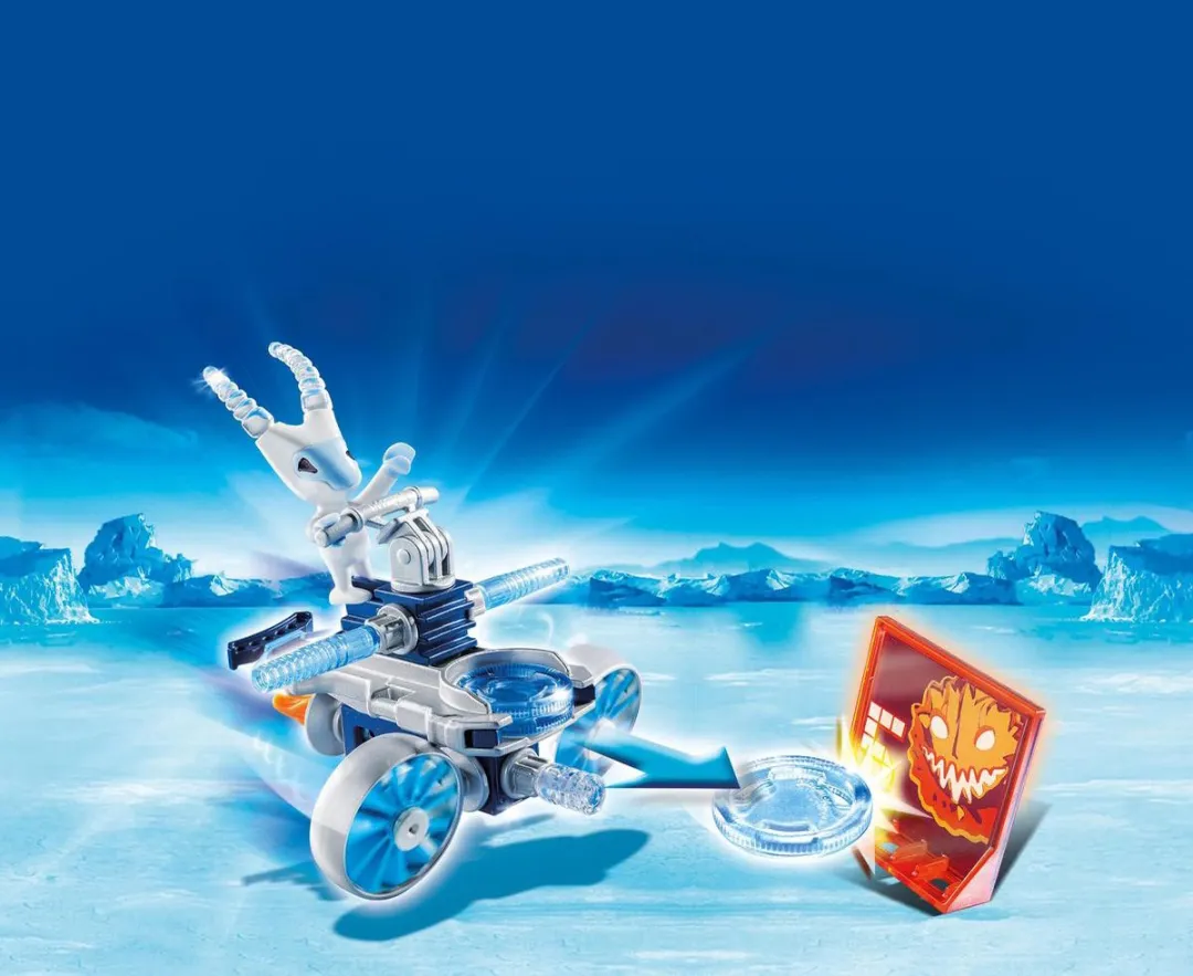Playmobil Frosty Disc-Shooter 6832 - Blauw