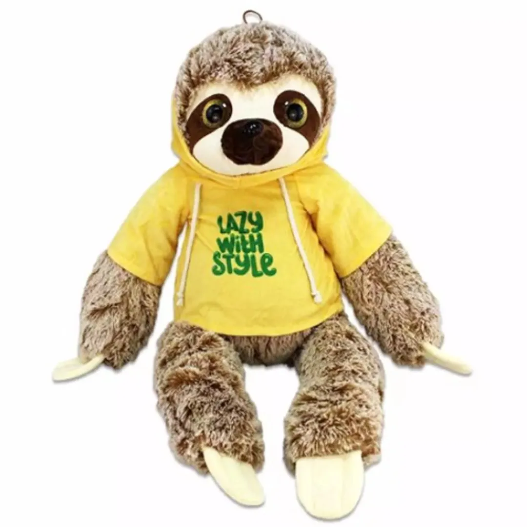 Topknuffels Luiaard Pluche Knuffel 48cm