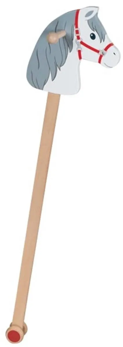 Goki Stokpaard Kleine Wolk 99cm - Hout