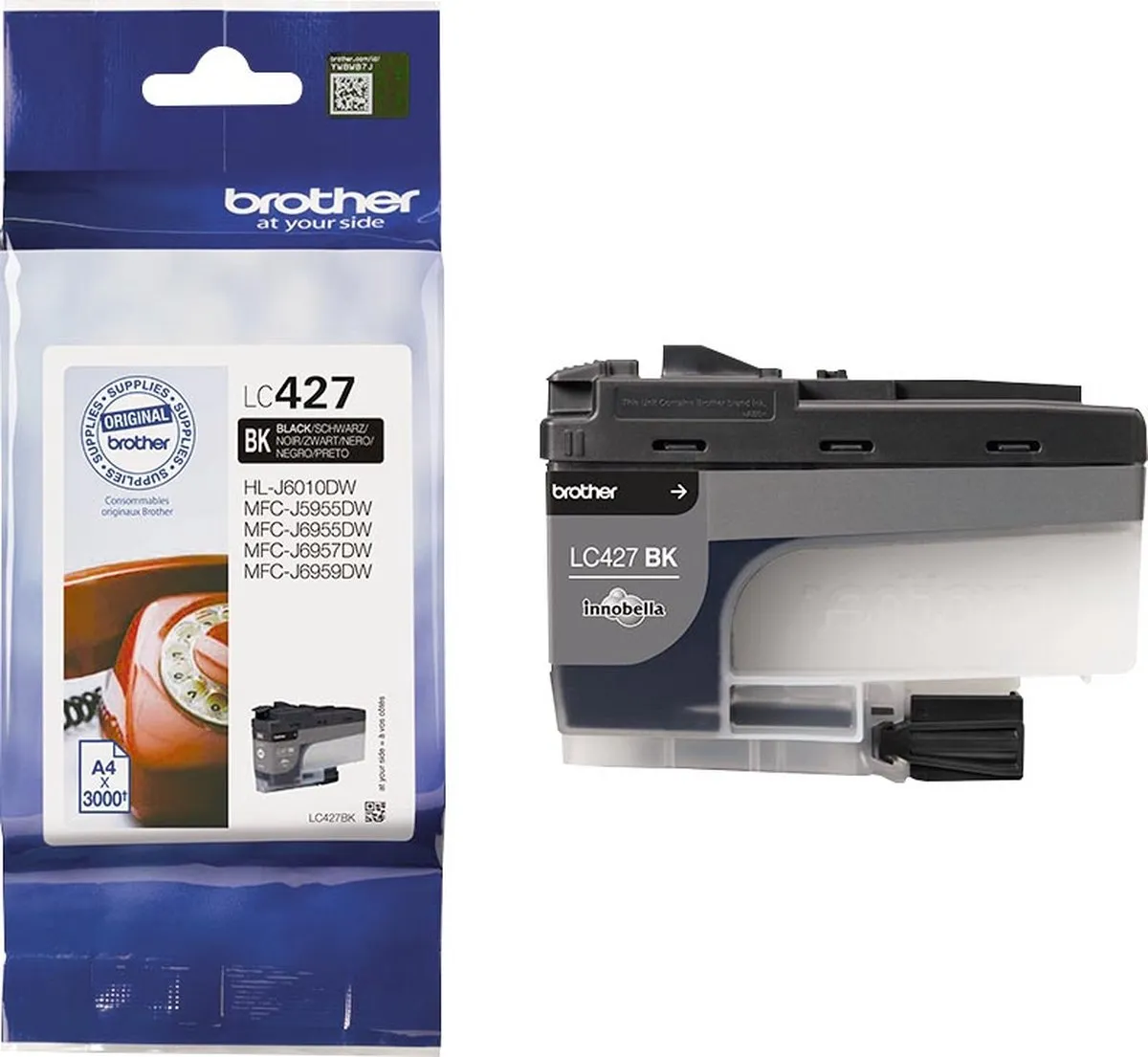 Brother LC-427BK Inktcartridge