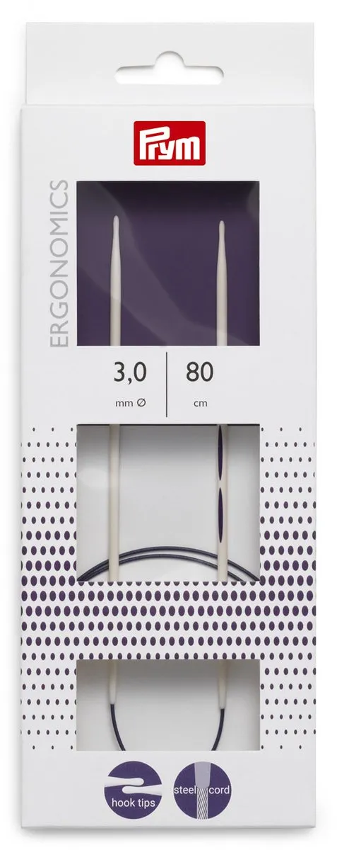 Prym Rondbreinaald Ergonomisch 8,00/80