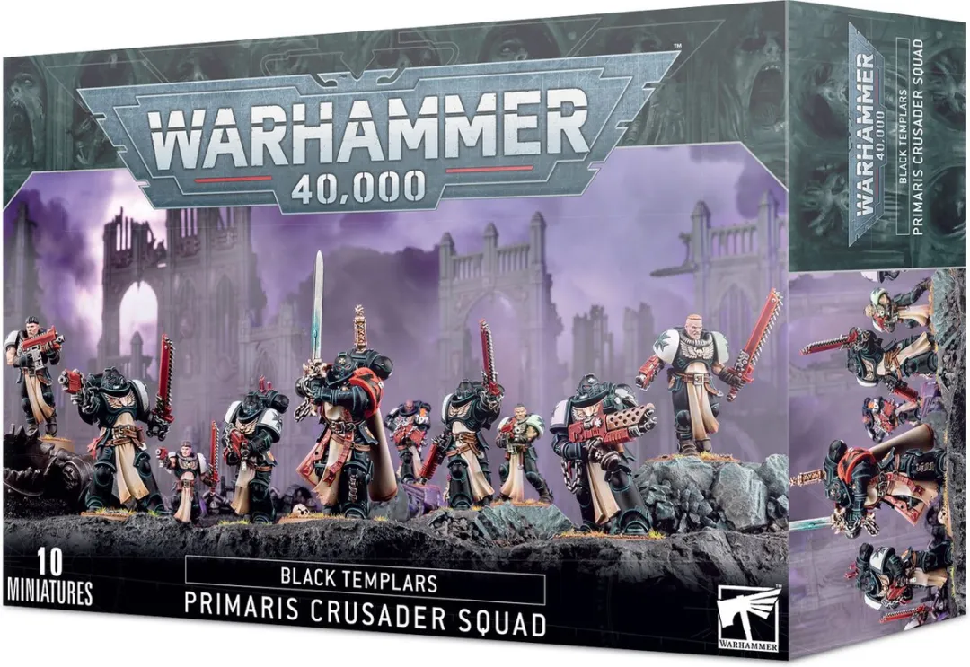Games Workshop Space Marines Black Templars Primaris Crusader Squad 228 Onderdel