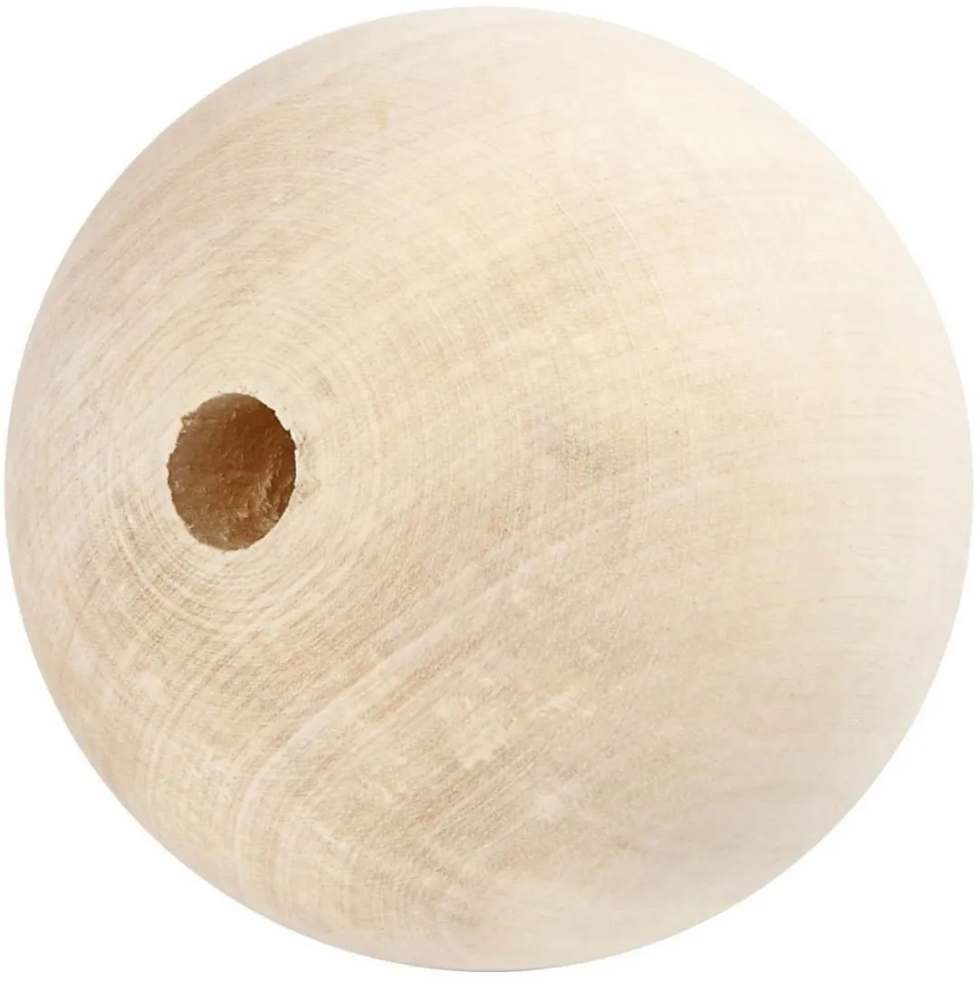 Creativ Company Houten Kraal 80mm - Meerkleurig