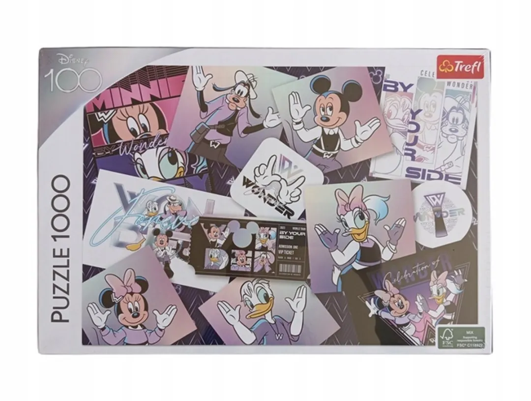 Trefl Disney Mickey & Minnie Puzzel 1000 Stuks