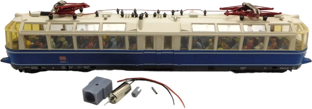 Roco HR032G Micromotor Ombouwset - H0