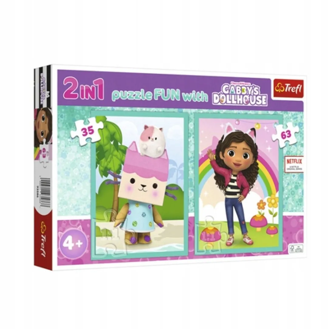 Trefl Gabi's Poppenhuis Puzzels 2-in-1
