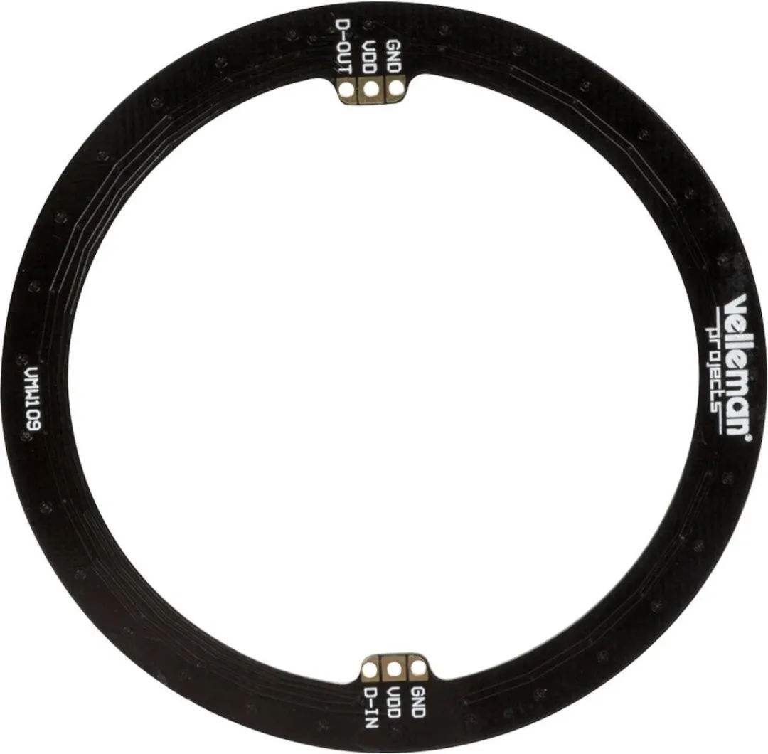 Whadda Brightdot Ring LED Verlichtingset 69mm - Multicolor