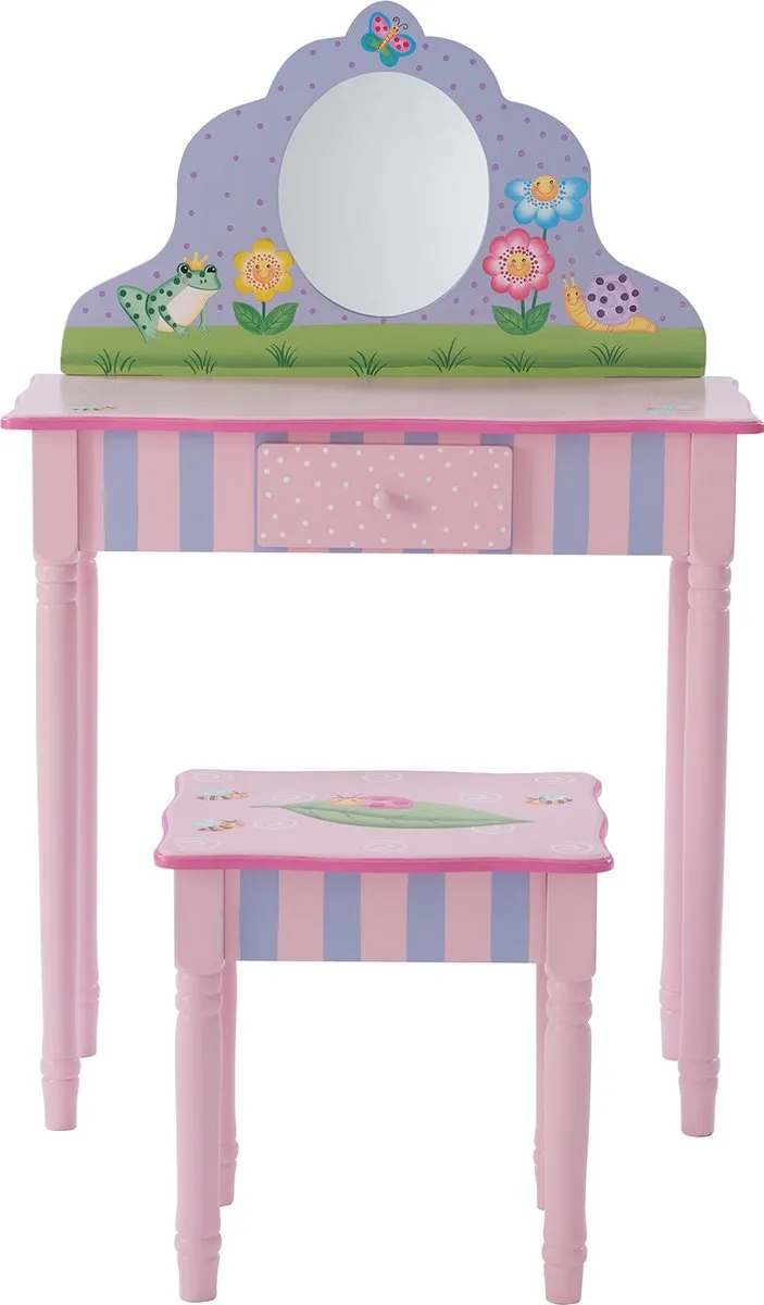 Teamson Kids Magische Tuin Kaptafel - Roze