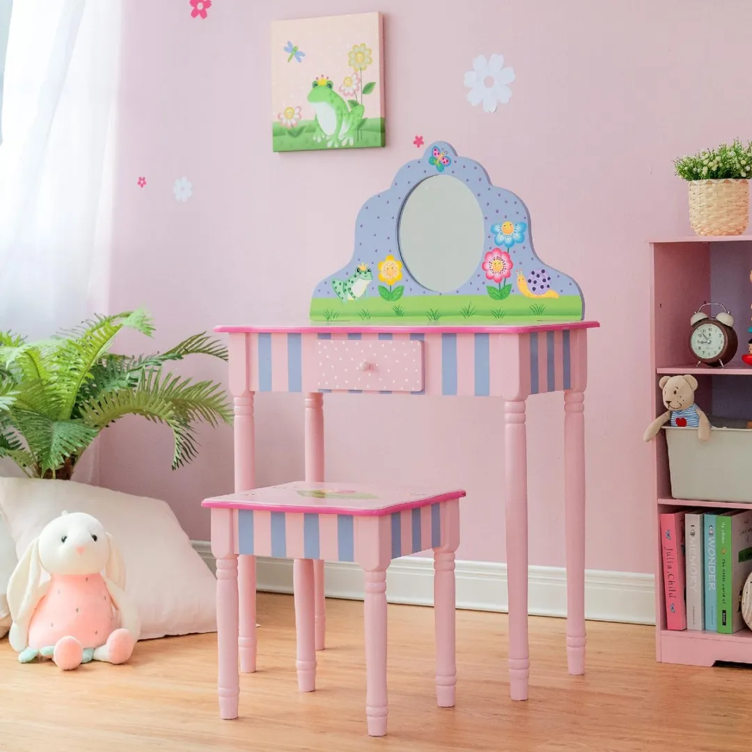 Teamson Kids Magische Tuin Kaptafel - Roze