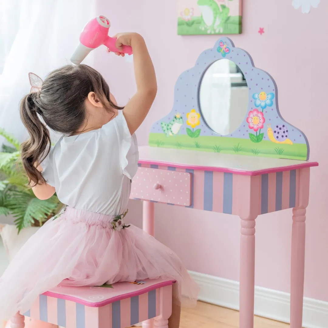 Teamson Kids Magische Tuin Kaptafel - Roze