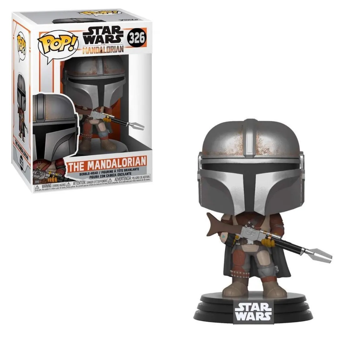 Funko POP! Star Wars The Mandalorian #326 Bobblehead - Bonte kleuren