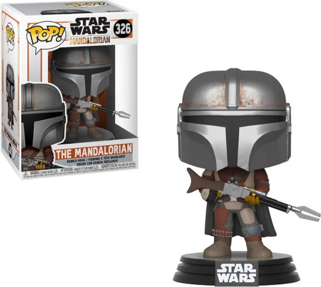 Funko POP! Star Wars The Mandalorian #326 Bobblehead - Bonte kleuren