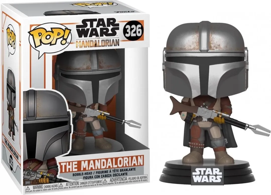 Funko POP! Star Wars The Mandalorian #326 Bobblehead - Bonte kleuren