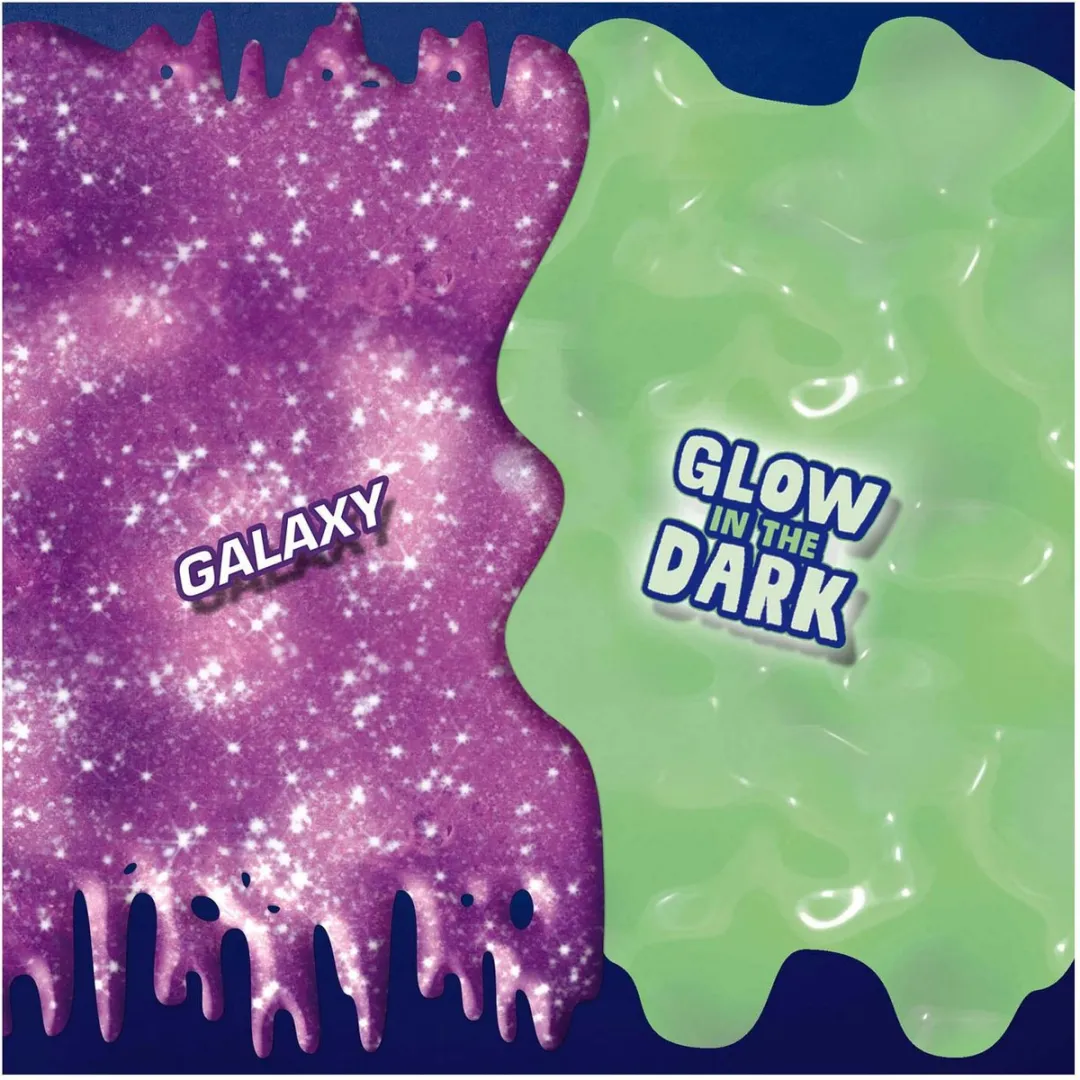 SES Creative Glow in the Dark Slijm - 240g - 2 Potjes