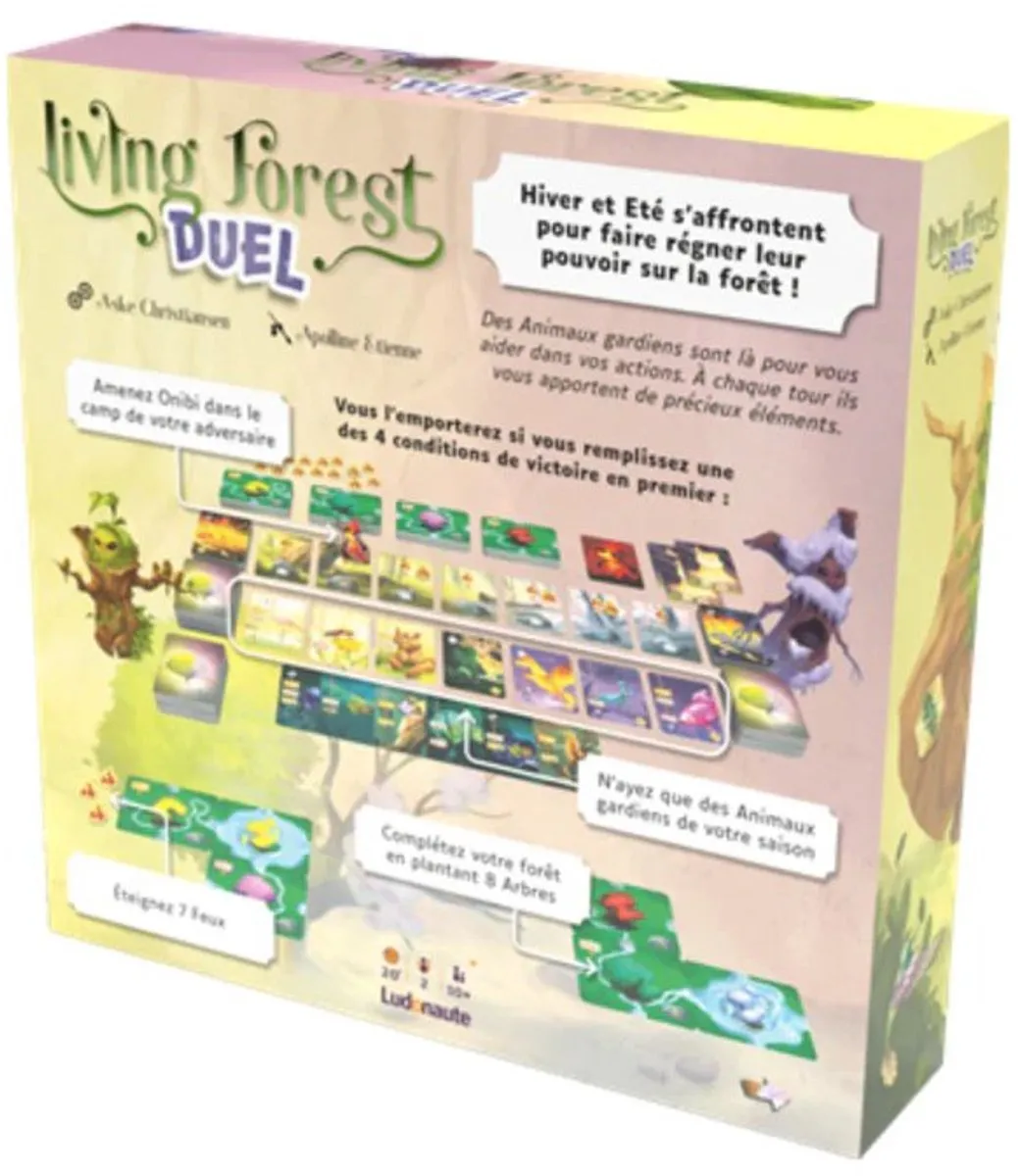 Asmodee Living Forest Duel Bordspel - 2 Spelers