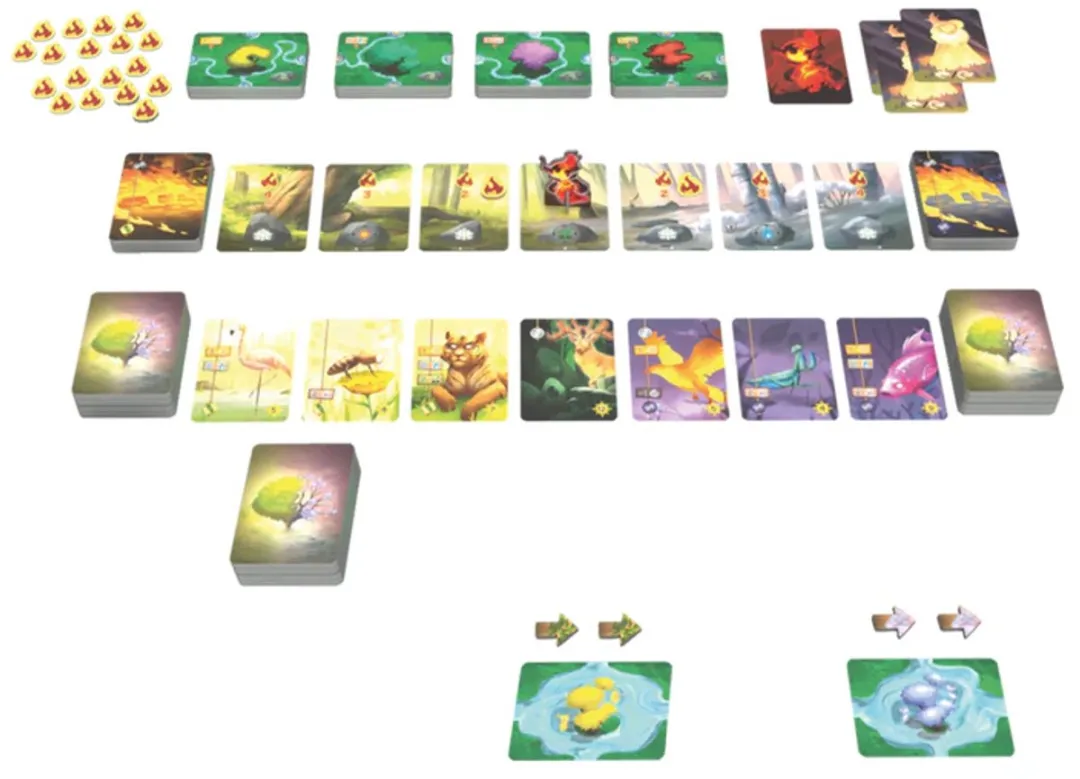 Asmodee Living Forest Duel Bordspel - 2 Spelers