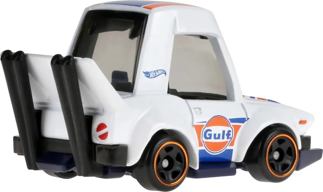 Hot Wheels JCB61 Auto - Blauw/Oranje/Wit