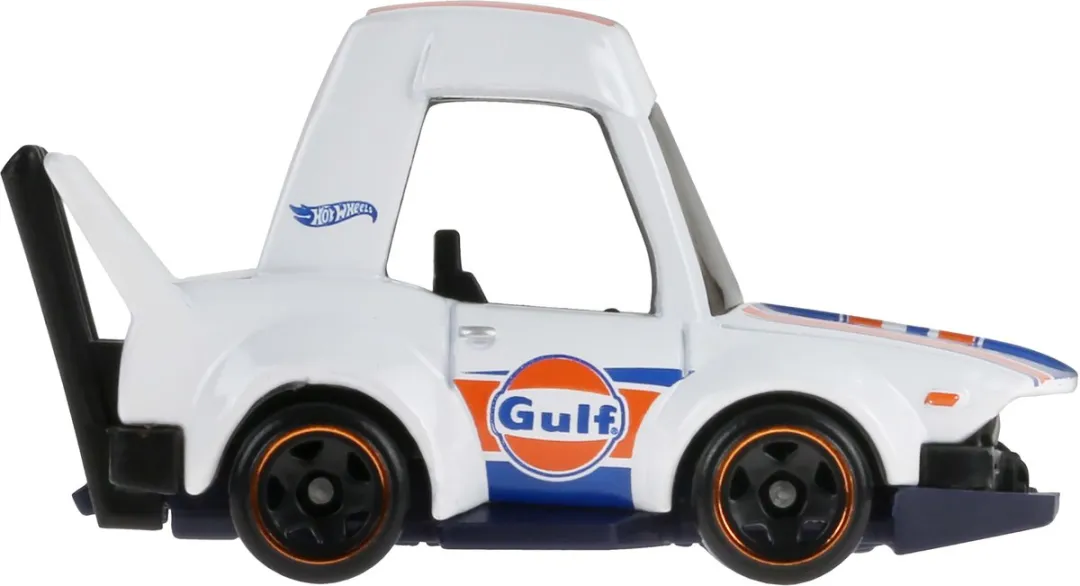 Hot Wheels JCB61 Auto - Blauw/Oranje/Wit