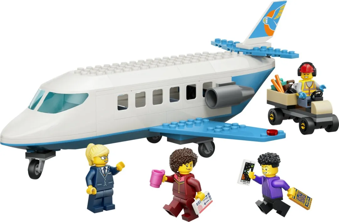 LEGO City 60492 Passagierstoestel Bouwset - 118 Stukken - Meerkleurig