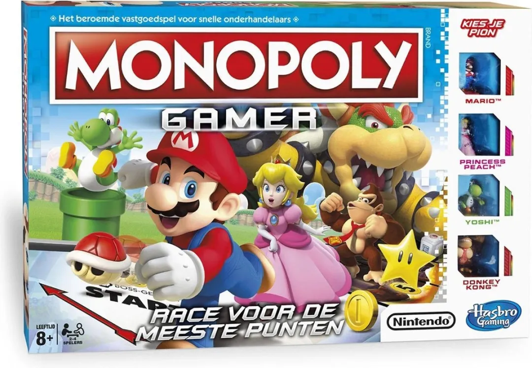 Hasbro Gaming Monopoly Gamer Nederlandse editie C1815104
